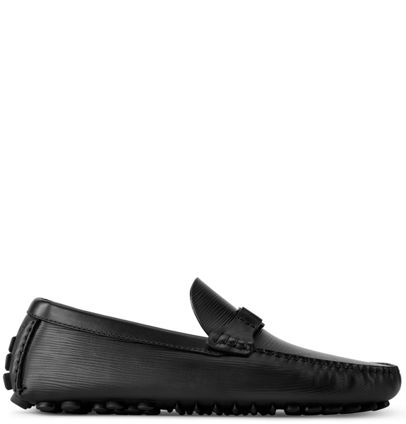  Giày Nam Louis Vuitton LV Silverstone Loafers 'Black' 