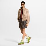  Giày Nam Louis Vuitton LV Skate Trainers 'Green' 