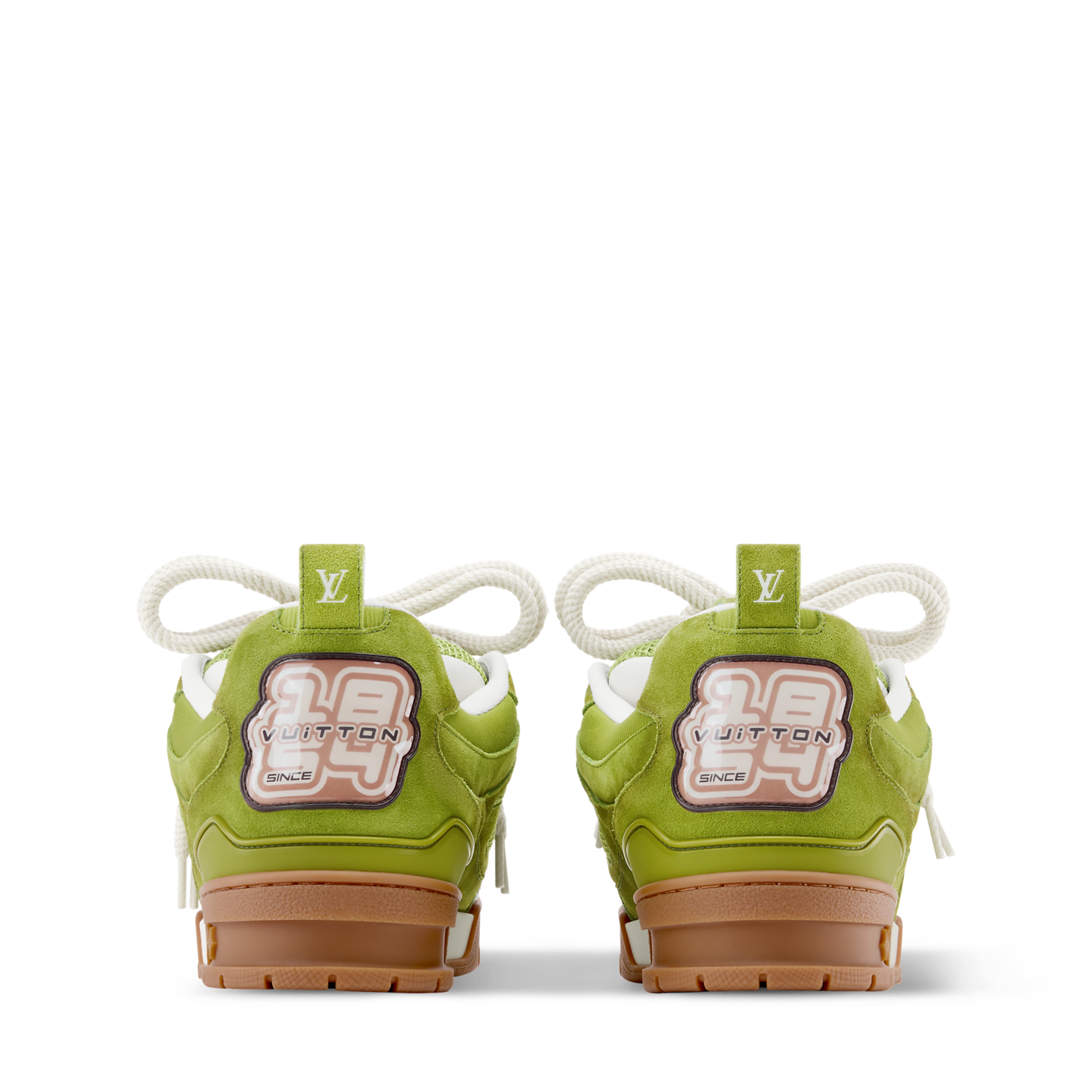  Giày Nam Louis Vuitton LV Skate Trainers 'Green' 