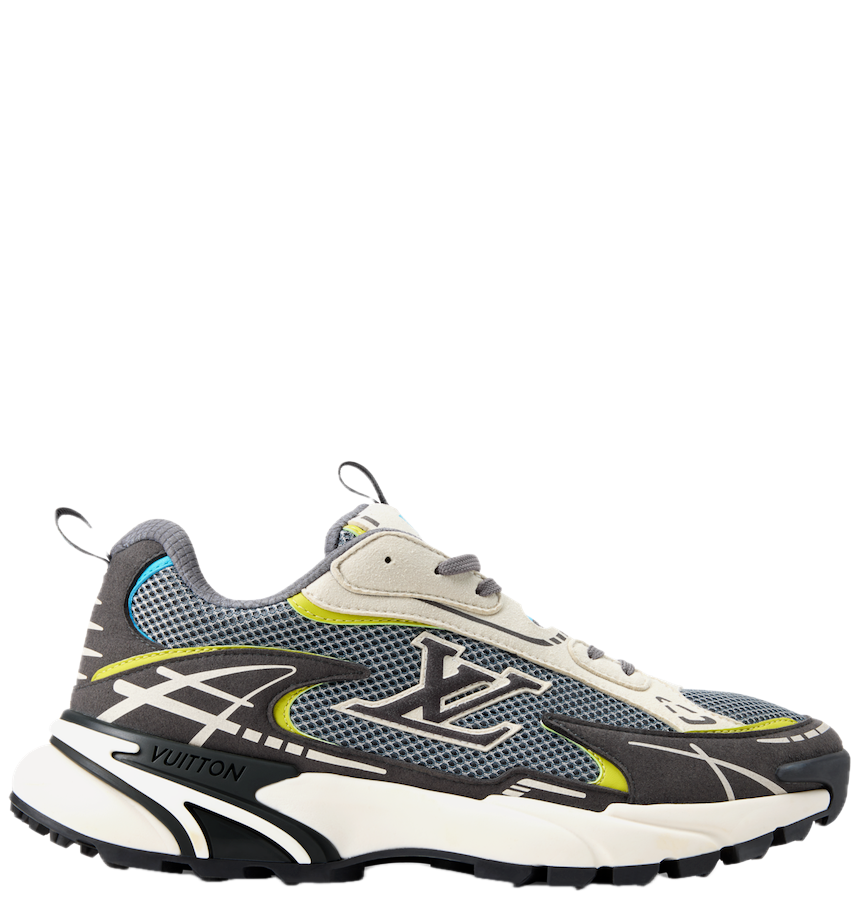  Giày Nam Louis Vuitton LV Tatic Runner Trainers 'Anthracite' 