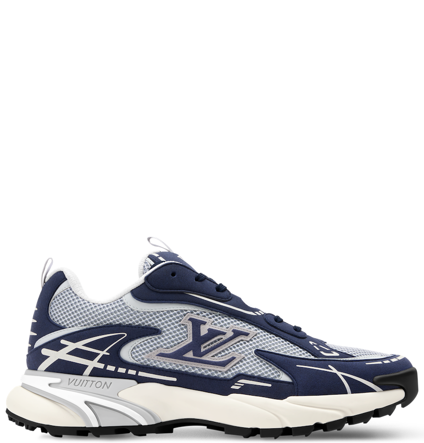 Giày Nam Louis Vuitton LV Tatic Runner Trainers 'Blue' 