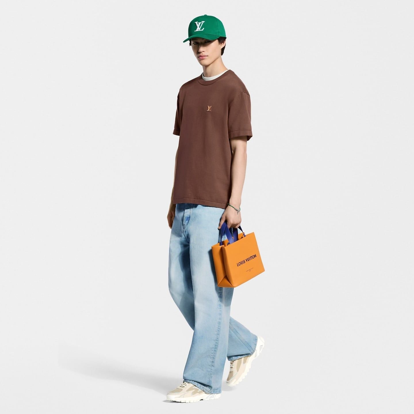  Giày Nam Louis Vuitton LV Tatic Runner Trainers 'White' 