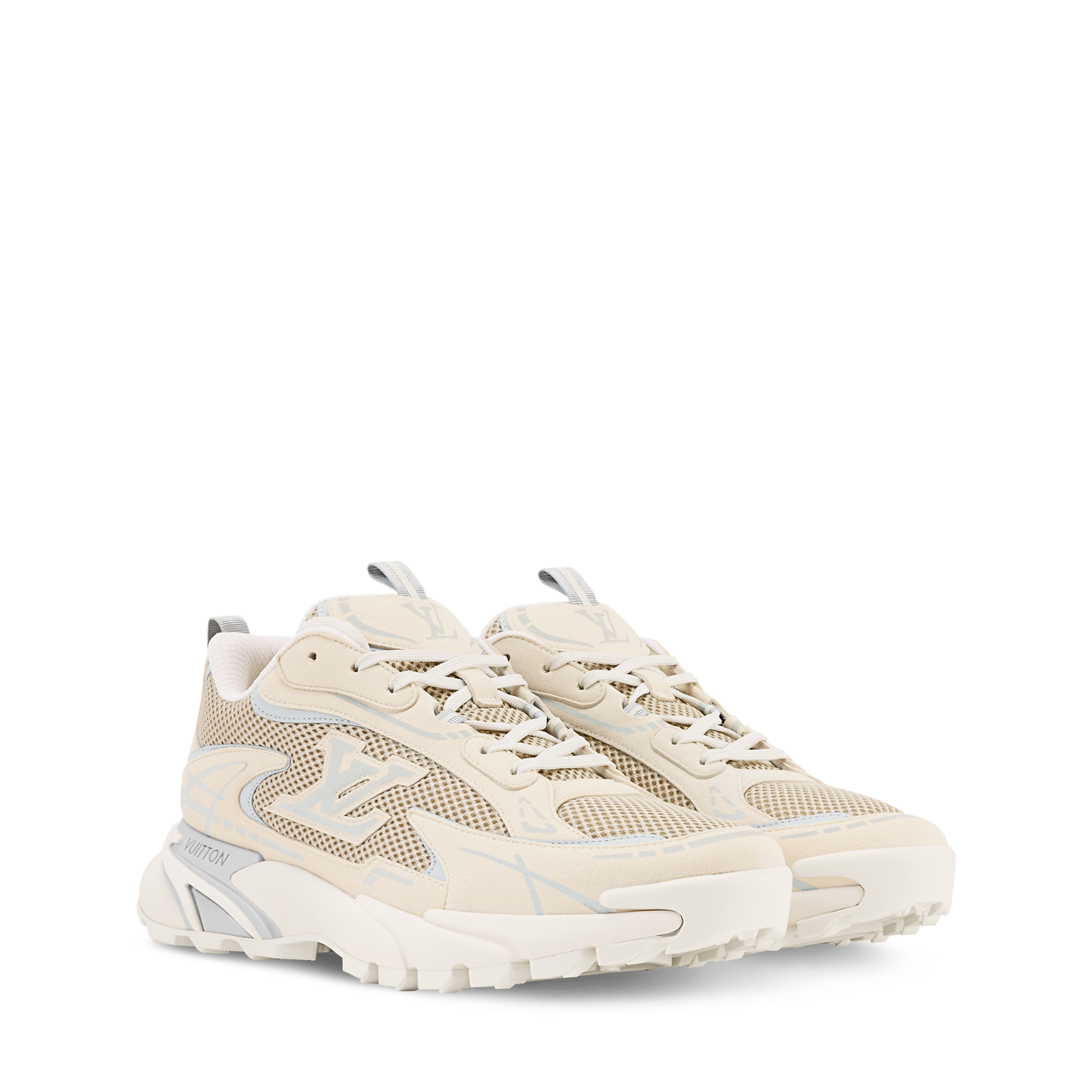  Giày Nam Louis Vuitton LV Tatic Runner Trainers 'White' 