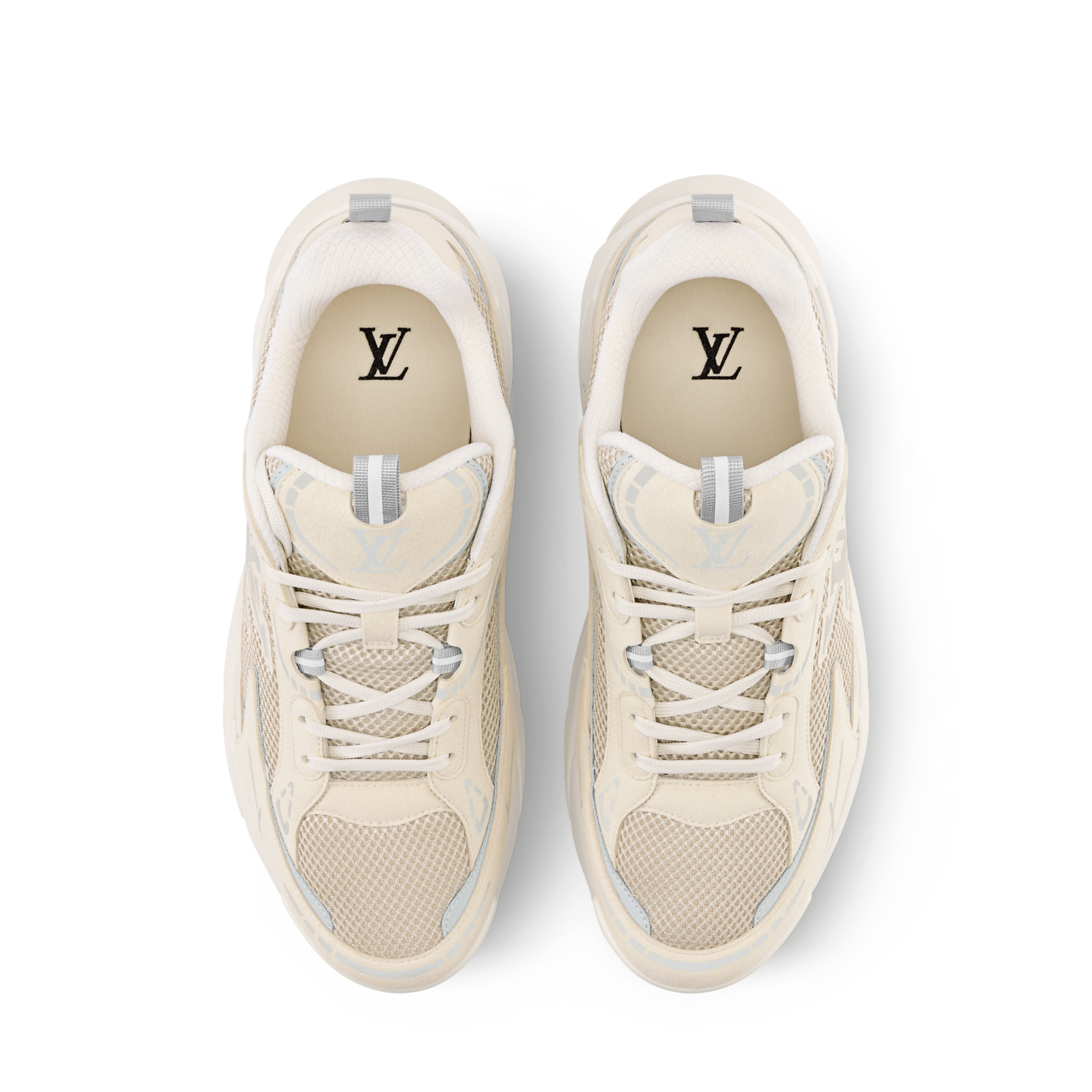  Giày Nam Louis Vuitton LV Tatic Runner Trainers 'White' 
