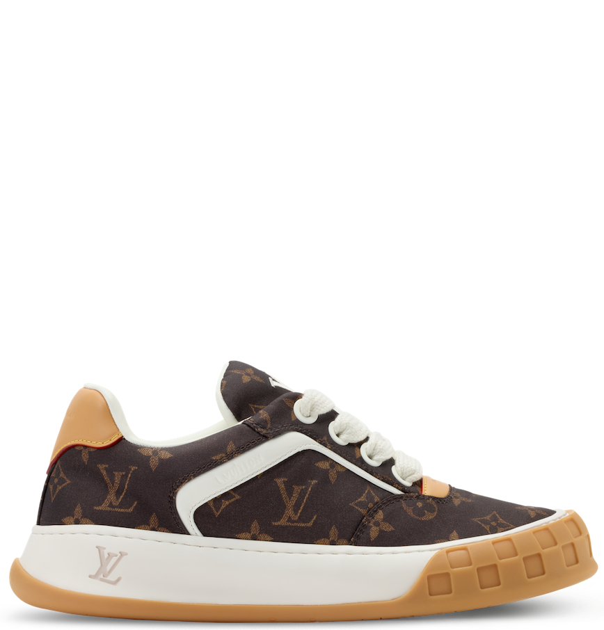  Giày Nam Louis Vuitton LV Tilted Sneakers 'Brown' 