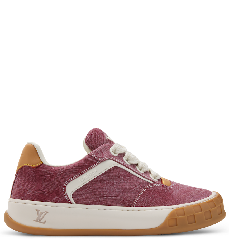  Giày Nam Louis Vuitton LV Tilted Sneakers 'Pink' 