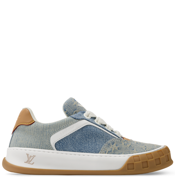  Giày Nam Louis Vuitton LV Tilted Trainers 'Blue' 
