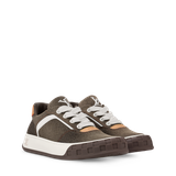  Giày Nam Louis Vuitton LV Tilted Trainers 'Brown' 