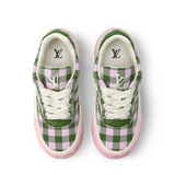  Giày Nam Louis Vuitton LV Tilted Trainers 'Rose' 