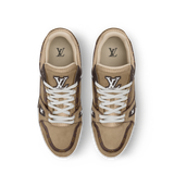  Giày Nam Louis Vuitton LV Trainer 'Beige' 
