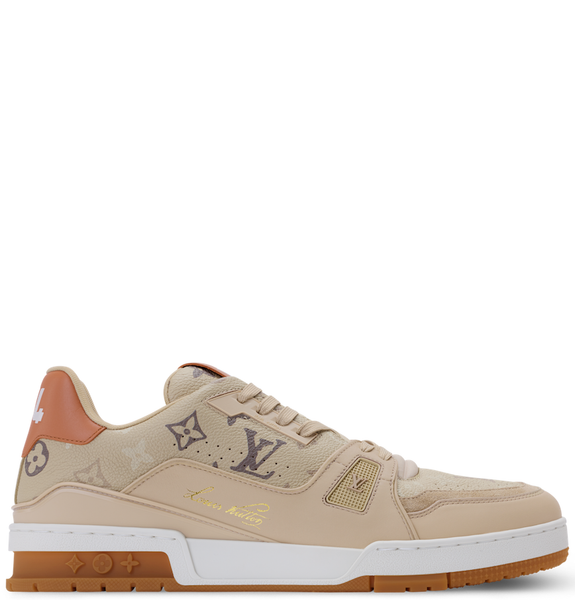  Giày Nam Louis Vuitton LV Trainer 'Beige' 