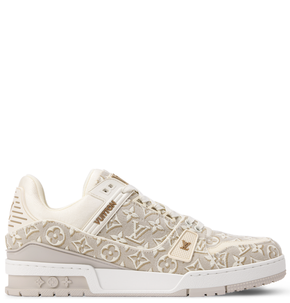 Giày Nam Louis Vuitton LV Trainer 'Beige' 