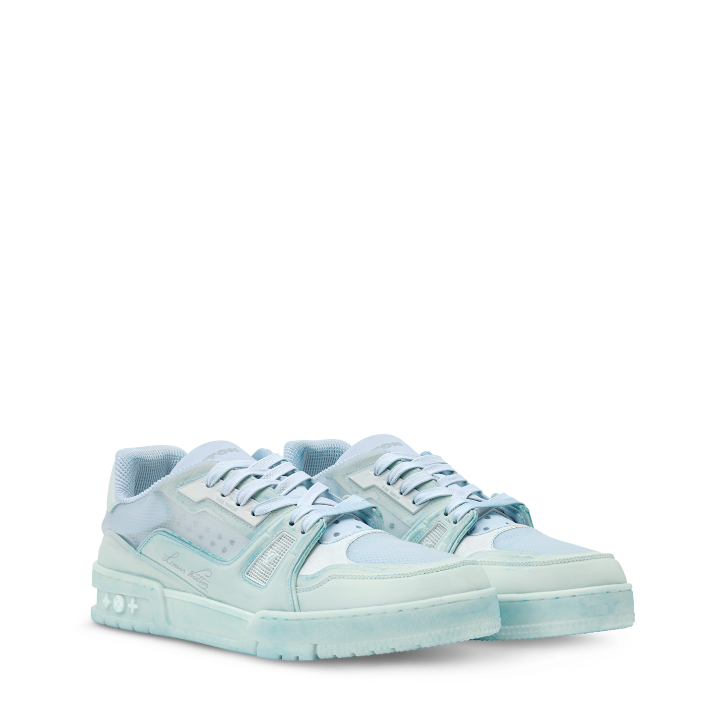  Giày Nam Louis Vuitton LV Trainer 'Blue' 