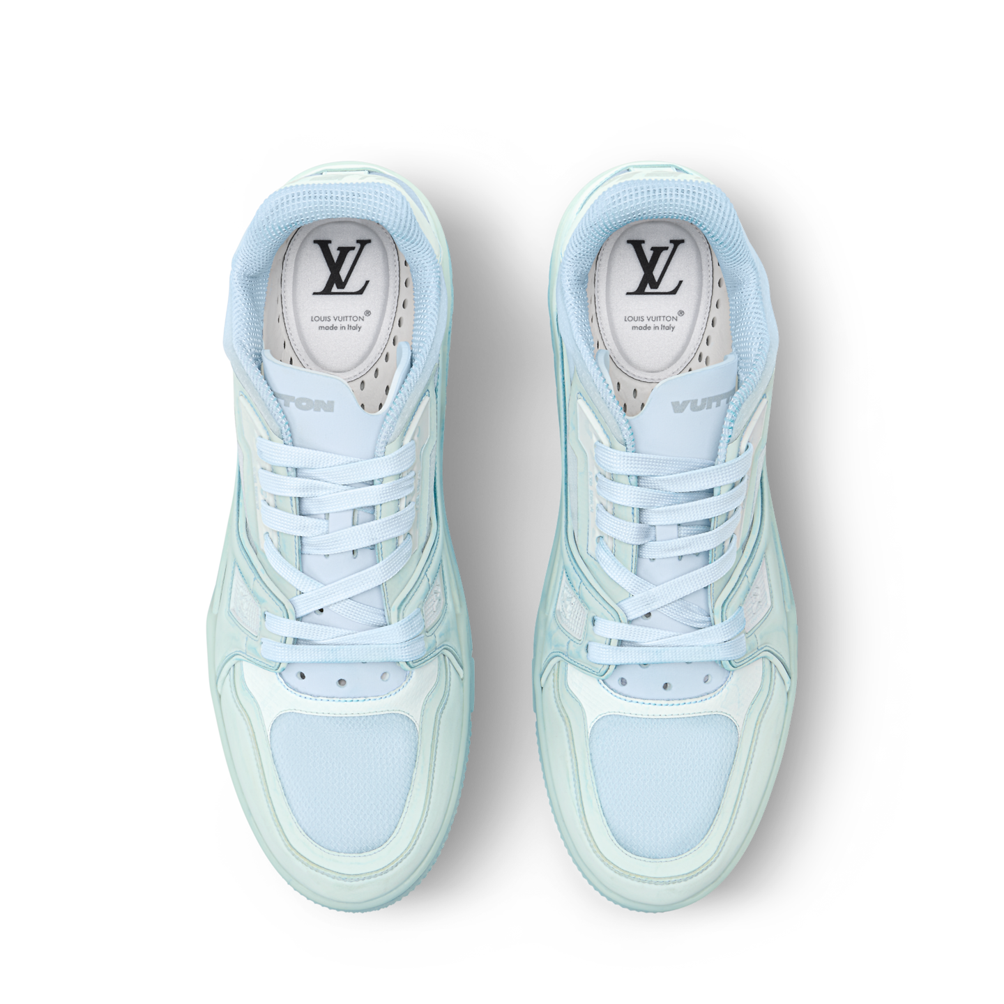  Giày Nam Louis Vuitton LV Trainer 'Blue' 