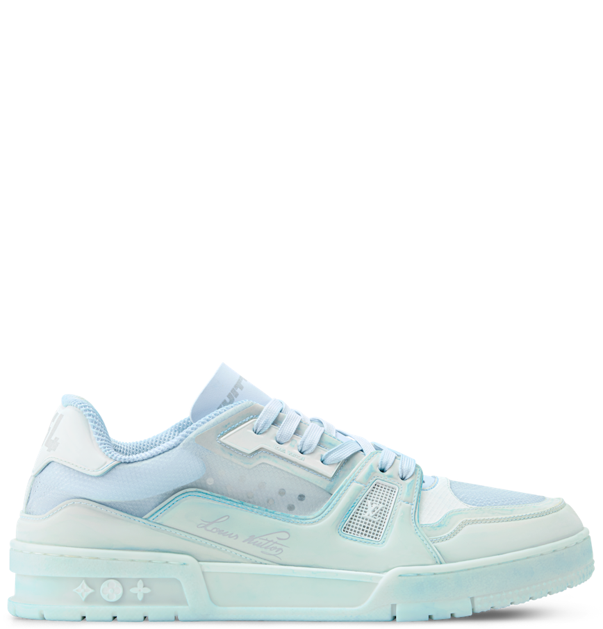  Giày Nam Louis Vuitton LV Trainer 'Blue' 