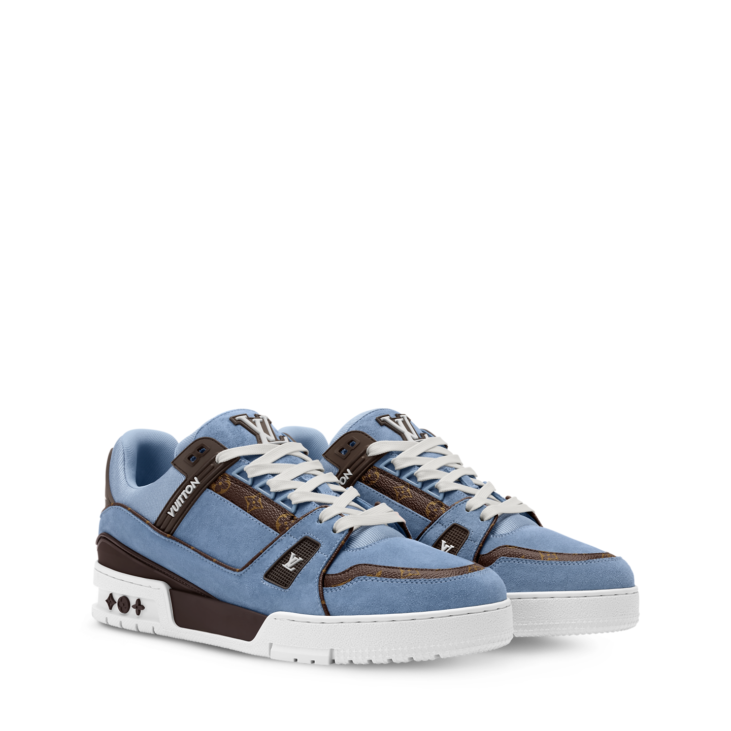 Giày Nam Louis Vuitton LV Trainer 'Blue' 