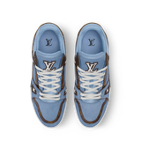  Giày Nam Louis Vuitton LV Trainer 'Blue' 