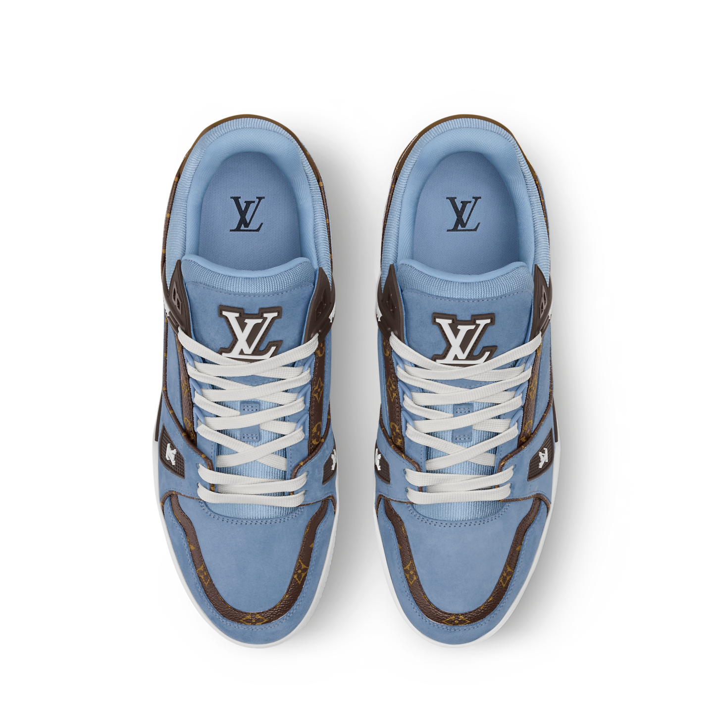  Giày Nam Louis Vuitton LV Trainer 'Blue' 
