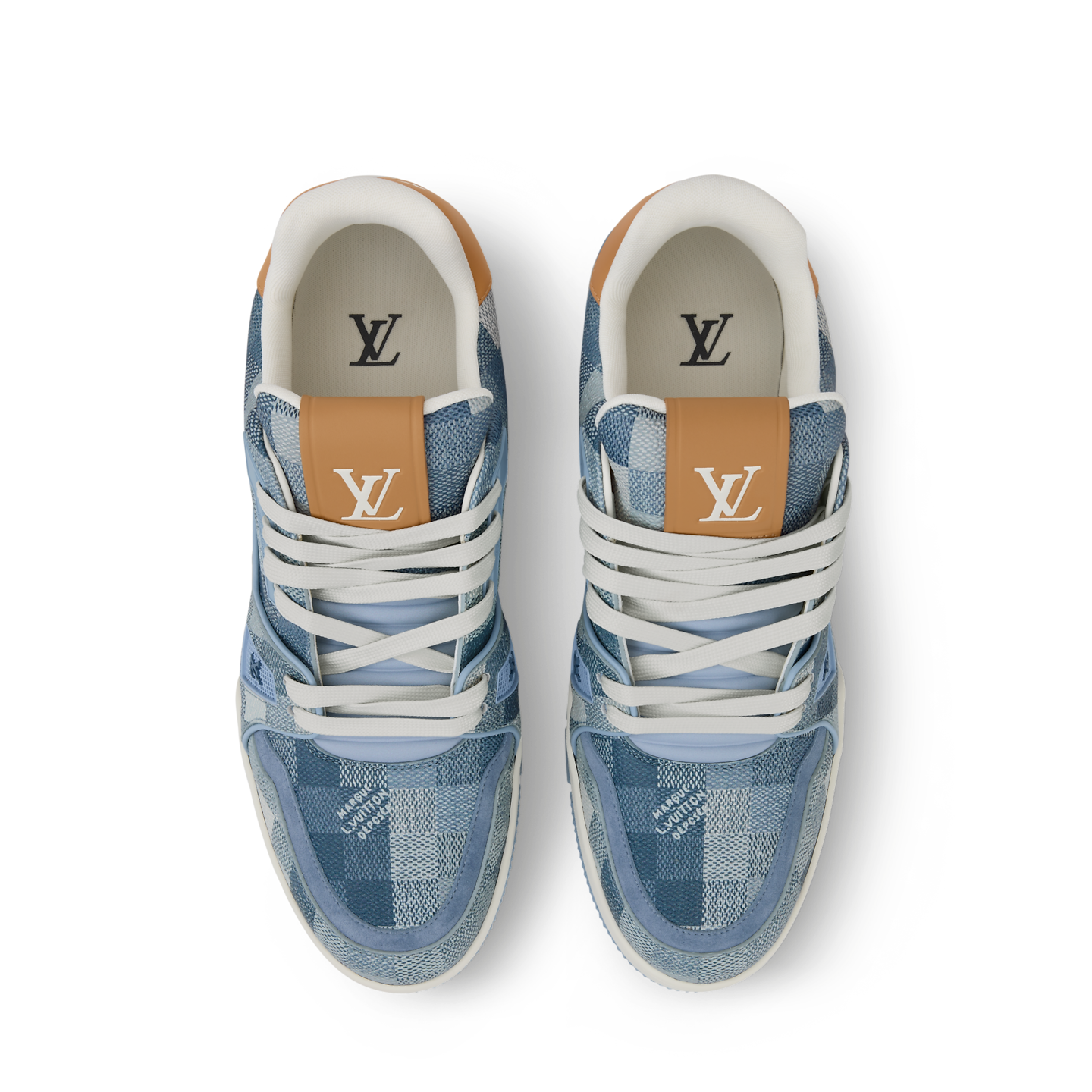  Giày Nam Louis Vuitton LV Trainer 'Blue' 