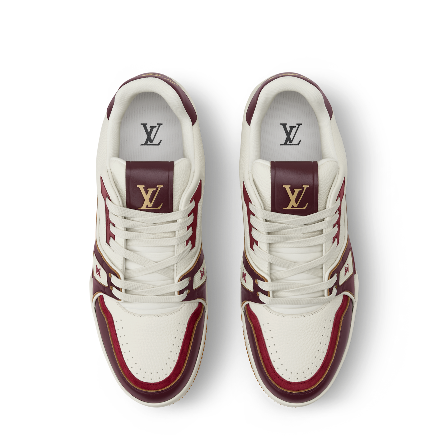  Giày Nam Louis Vuitton LV Trainer 'Bordeaux' 