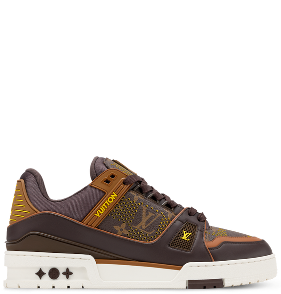  Giày Nam Louis Vuitton LV Trainer 'Brown' 