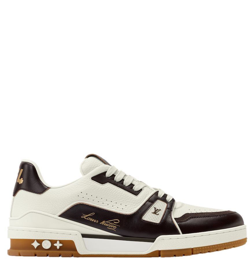  Giày Nam Louis Vuitton LV Trainer 'Brown' 