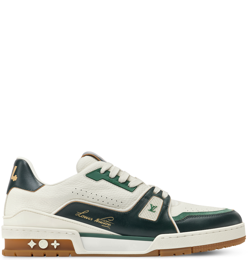  Giày Nam Louis Vuitton LV Trainer 'Green' 