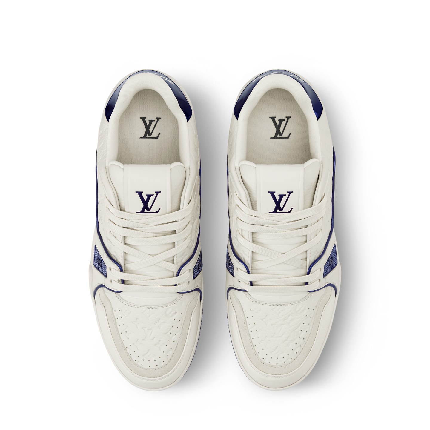  Giày Nam Louis Vuitton LV Trainer 'Marine' 