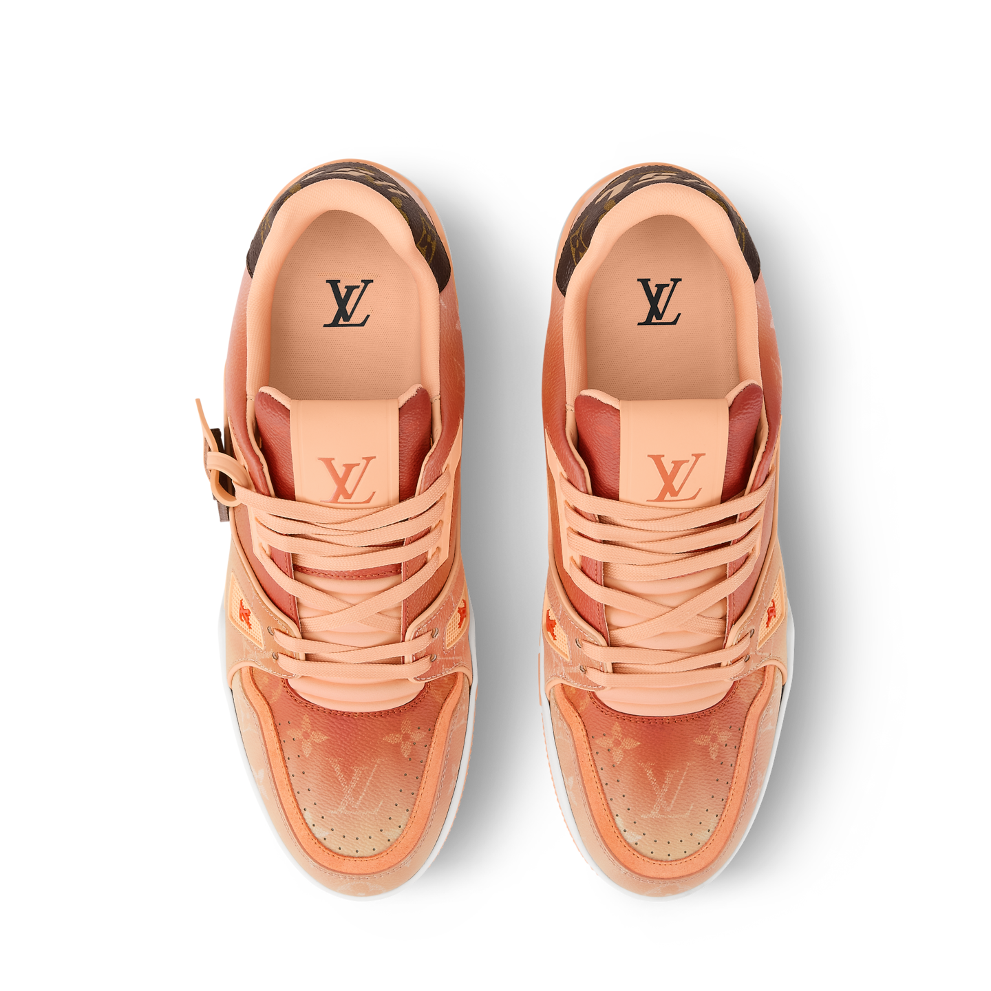  Giày Nam Louis Vuitton LV Trainer 'Orange' 