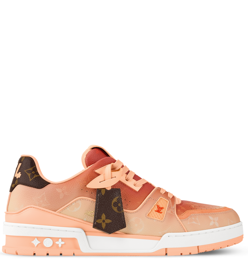  Giày Nam Louis Vuitton LV Trainer 'Orange' 