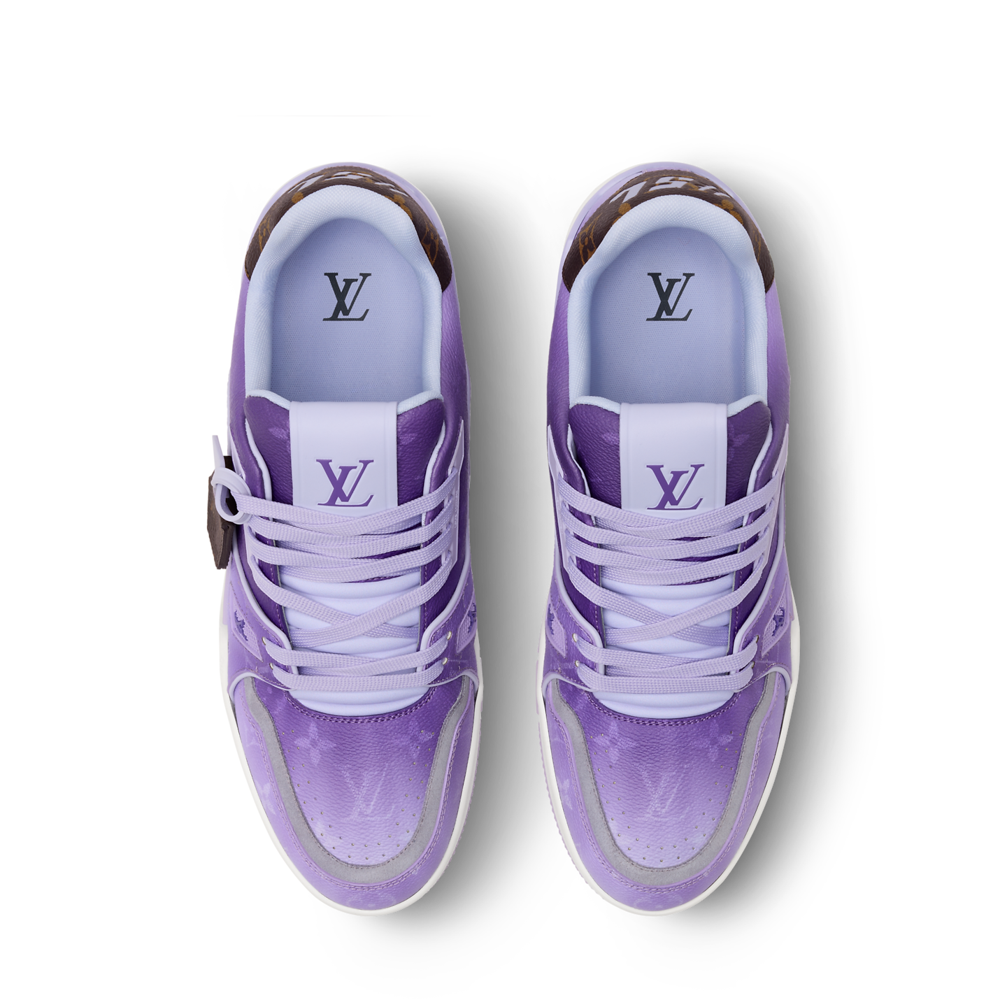  Giày Nam Louis Vuitton LV Trainer 'Purple' 