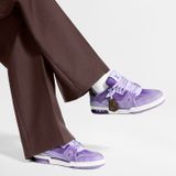  Giày Nam Louis Vuitton LV Trainer 'Purple' 