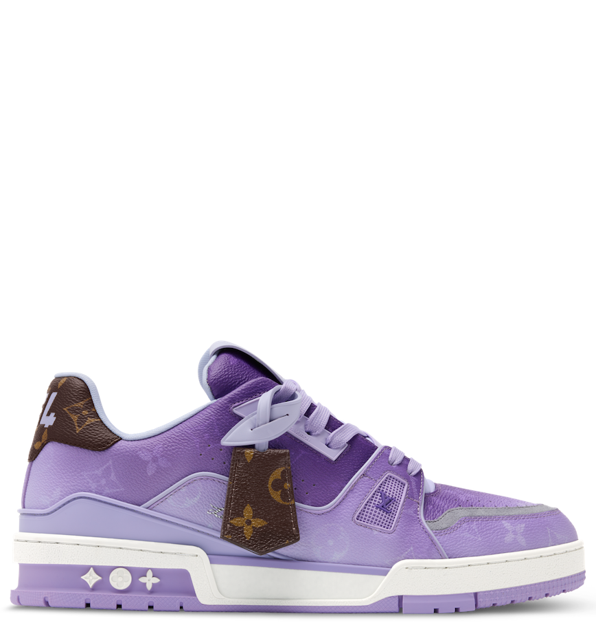  Giày Nam Louis Vuitton LV Trainer 'Purple' 