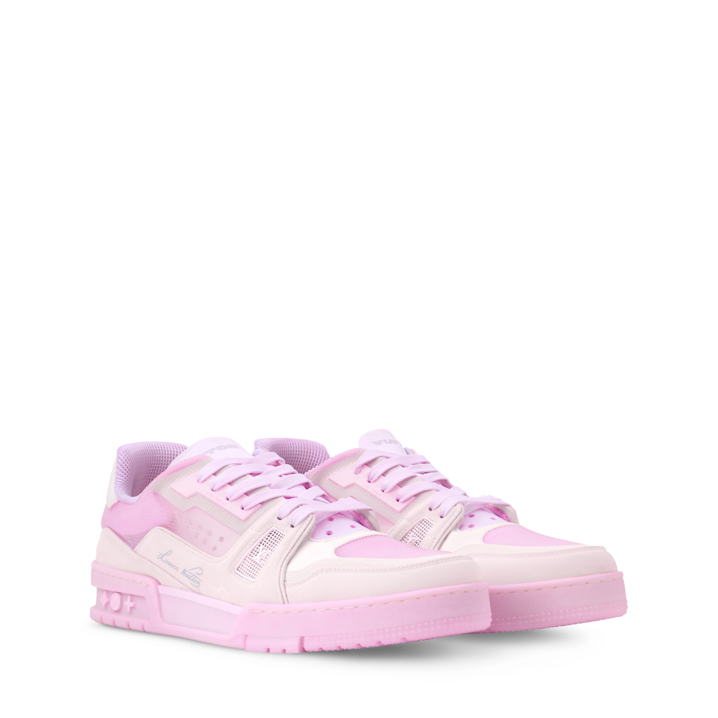  Giày Nam Louis Vuitton LV Trainer 'Rose' 