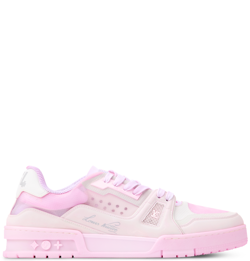  Giày Nam Louis Vuitton LV Trainer 'Rose' 