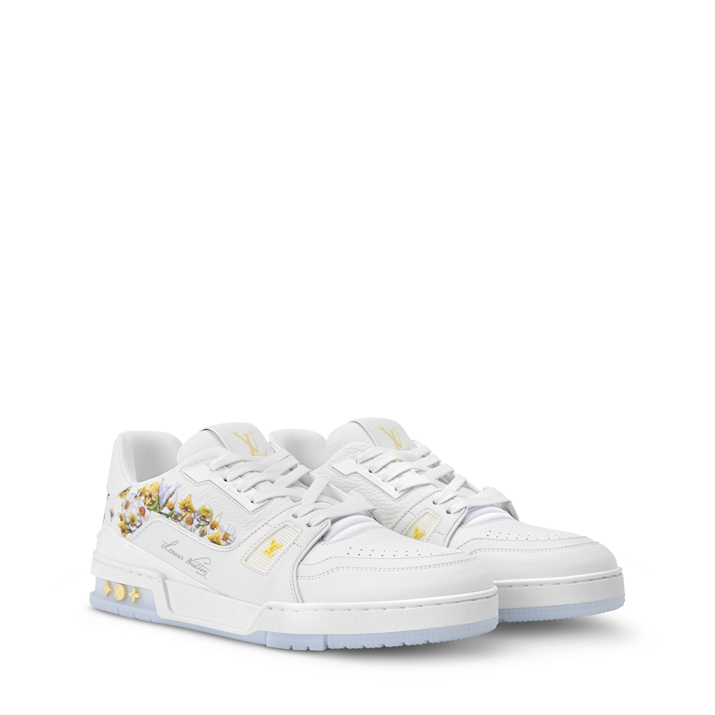  Giày Nam Louis Vuitton LV Trainer 'White' 