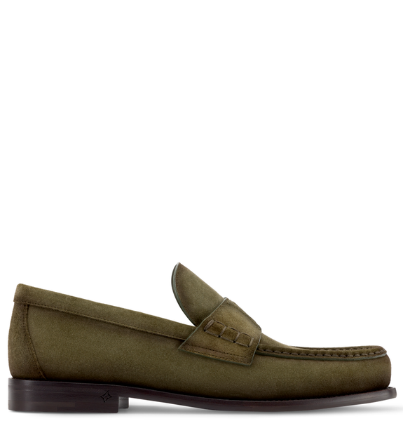  Giày Nam Louis Vuitton Major Loafers 'Kaki' 