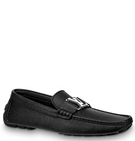  Giày Nam Louis Vuitton Monte Carlo Moccasin 'Black' 