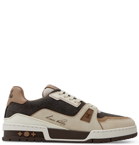  Giày Nam Louis Vuitton Outdoor LV Trainer 'Brown' 