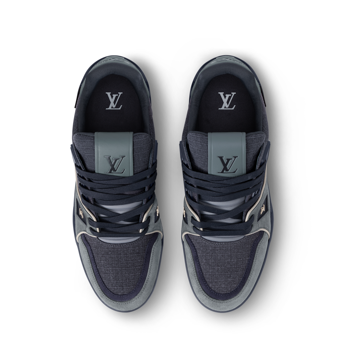  Giày Nam Louis Vuitton Outdoor LV Trainer 'Grey' 