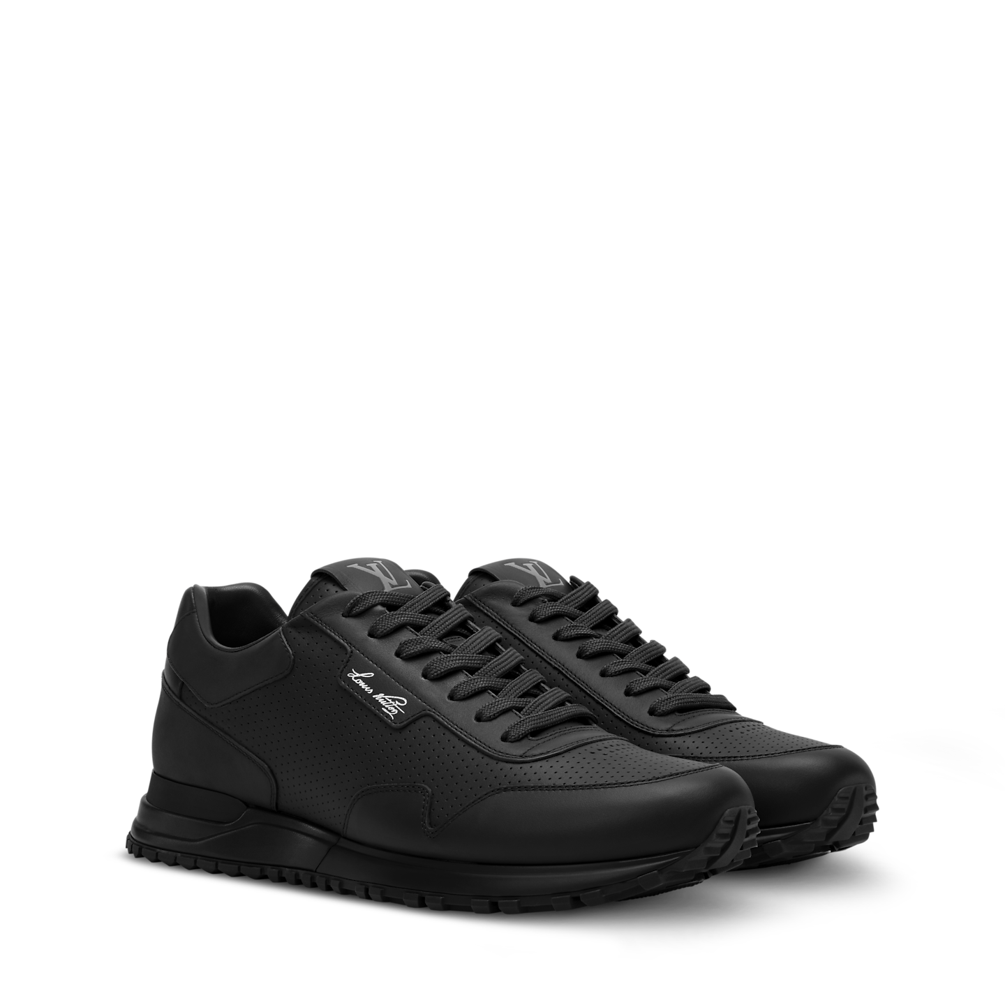  Giày Nam Louis Vuitton Run Away Trainers 'Black' 