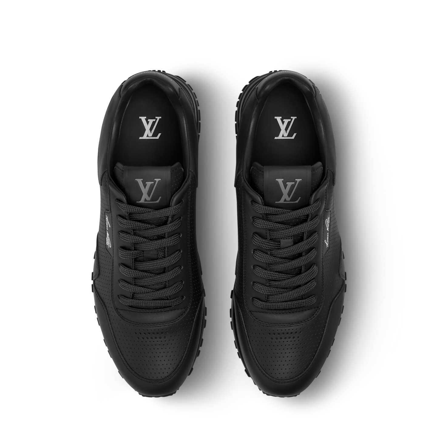  Giày Nam Louis Vuitton Run Away Trainers 'Black' 