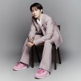  Giày Nam Louis Vuitton x J-Hope Buttersoft Trainers 'Pink' 