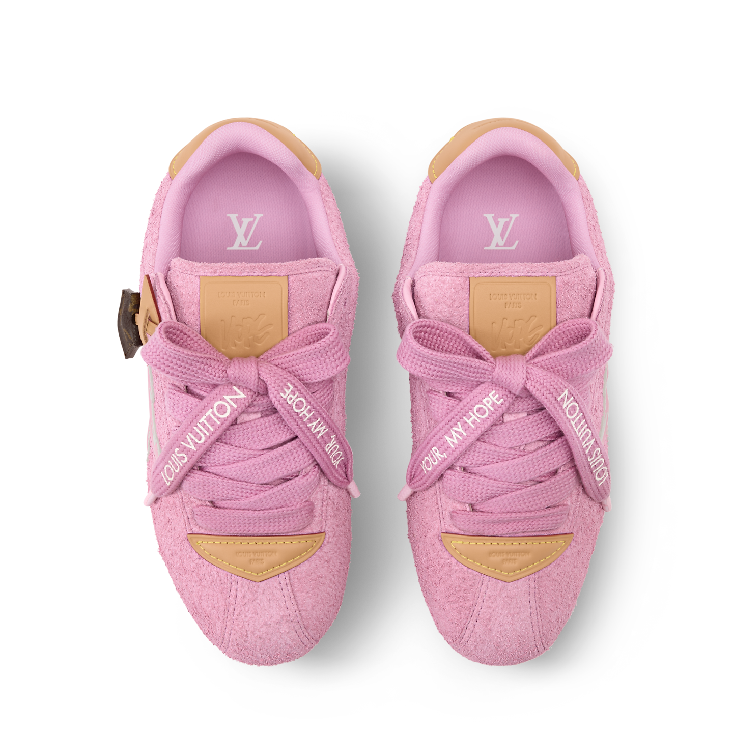  Giày Nam Louis Vuitton x J-Hope Buttersoft Trainers 'Pink' 