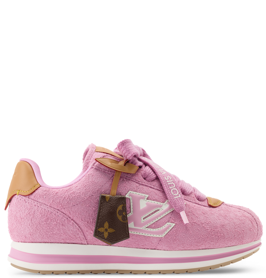  Giày Nam Louis Vuitton x J-Hope Buttersoft Trainers 'Pink' 