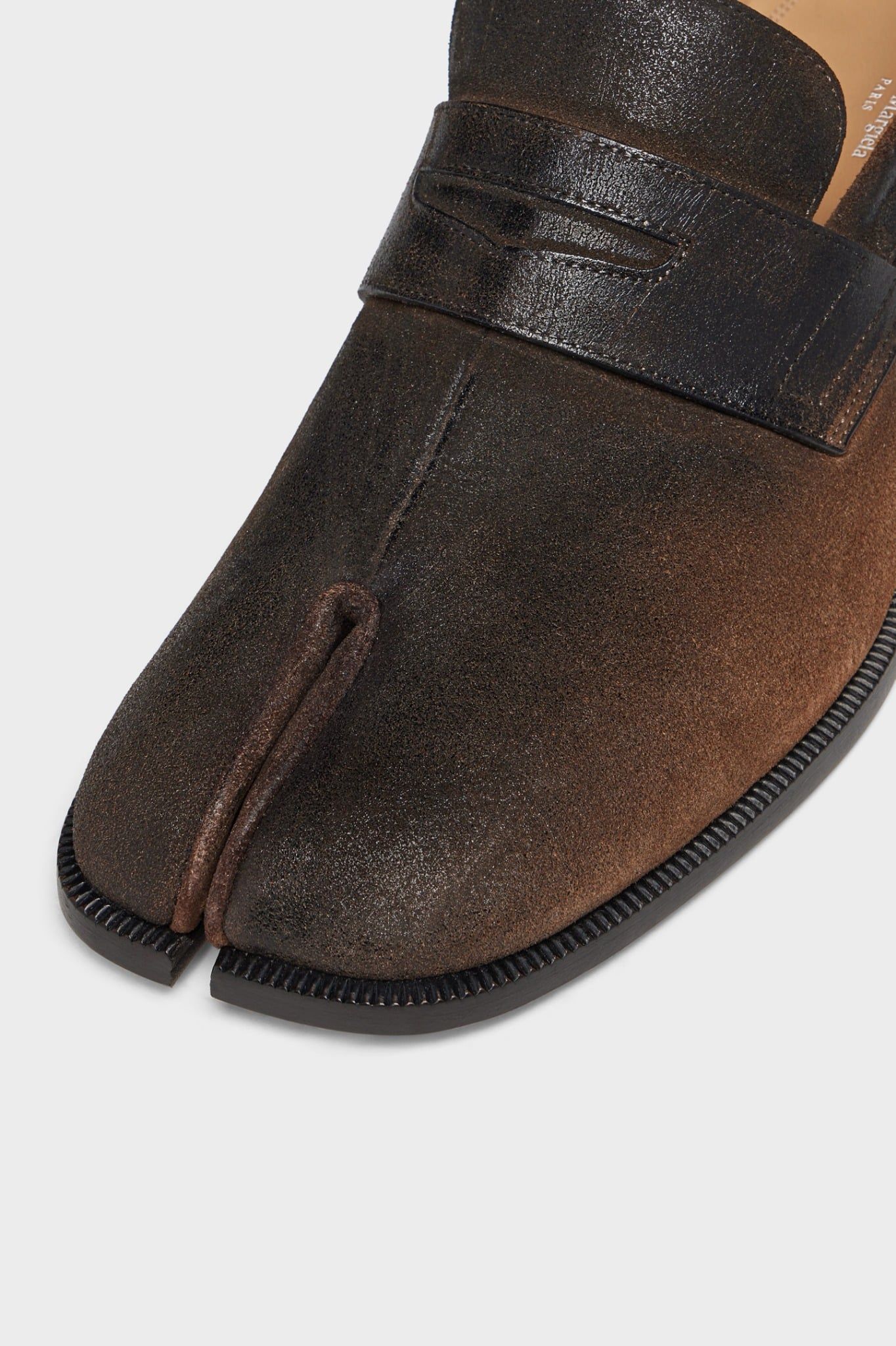  Giày Nam Maison Margiela Tabi City Loafers 'Black' 