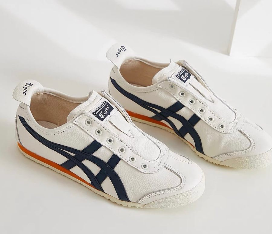  Giày Nam Onitsuka Tiger Mexico 66 Slip-On 'White Black' 