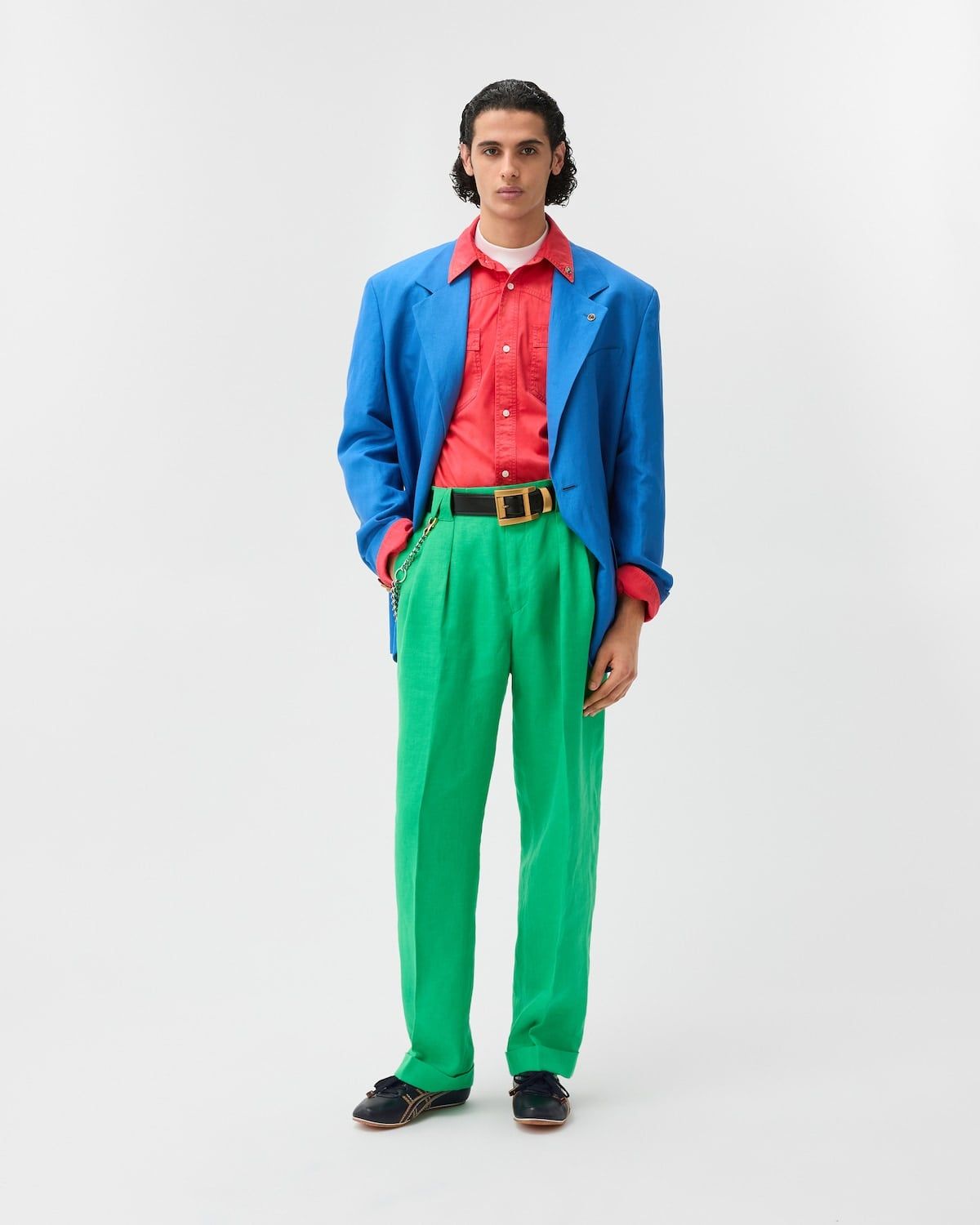  Giày Nam Onitsuka Tiger x Versace Sakura 'Black' 