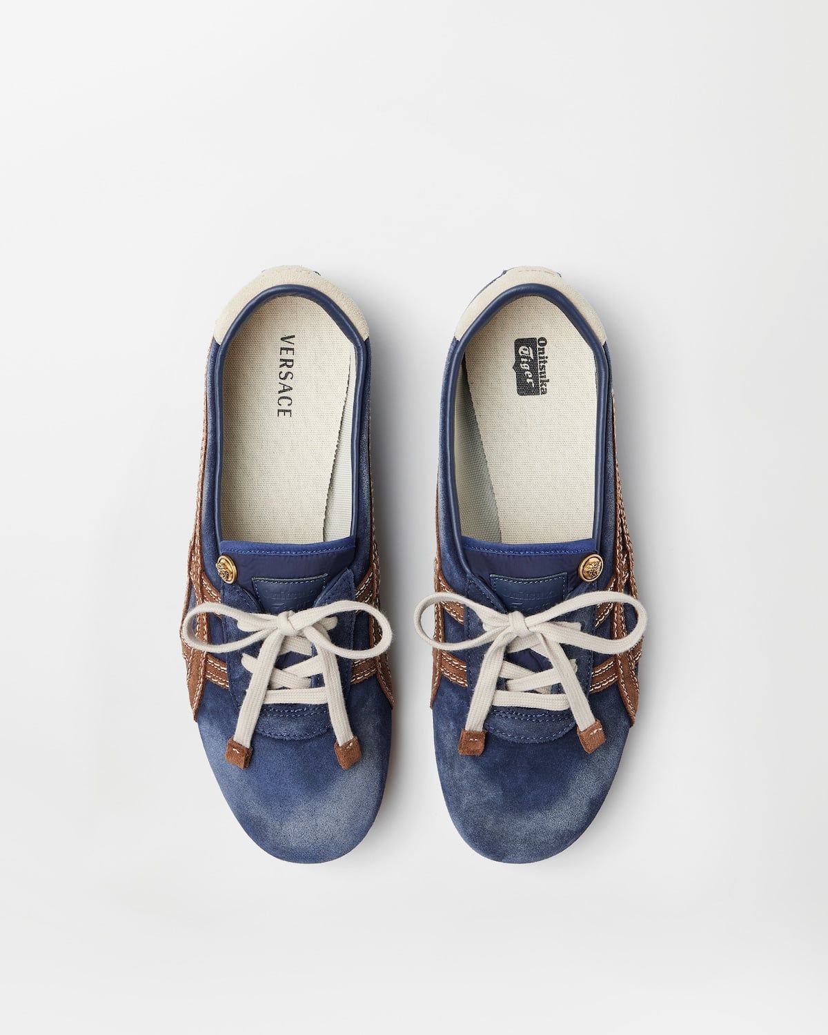  Giày Nam Onitsuka Tiger x Versace Sakura 'Blue' 