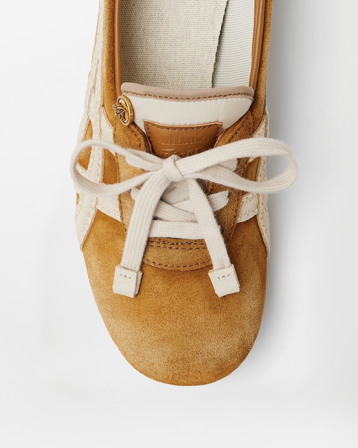  Giày Nữ Onitsuka Tiger x Versace Sakura 'Brown' 